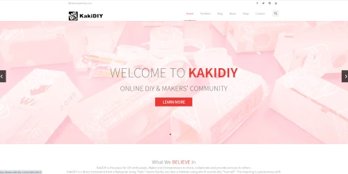 Salut Portfolio - KakiDIY